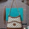gg Bucket Bag Interlocking Double G Large Shoulder Bag shoulder bag for women lady 24.5cm/9.6in #696011 gg