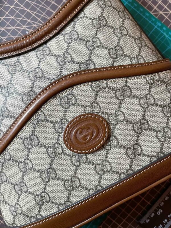 gg Bucket Bag Interlocking Double G Large Shoulder Bag shoulder bag for women lady 24.5cm/9.6in #696011 gg