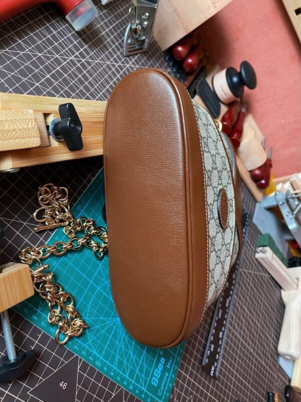 gg Bucket Bag Interlocking Double G Large Shoulder Bag shoulder bag for women lady 24.5cm/9.6in #696011 gg