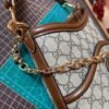 gg Bucket Bag Interlocking Double G Large Shoulder Bag shoulder bag for women lady 24.5cm/9.6in #696011 gg
