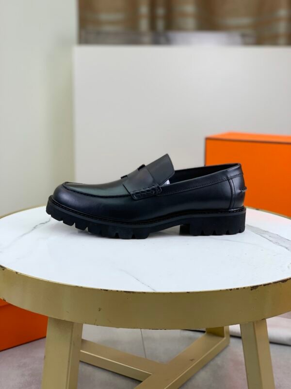 HM Foam sole cowhide, men's leather shoes