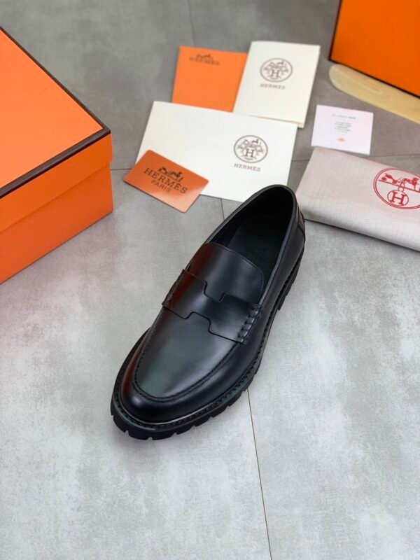 HM Foam sole cowhide, men's leather shoes