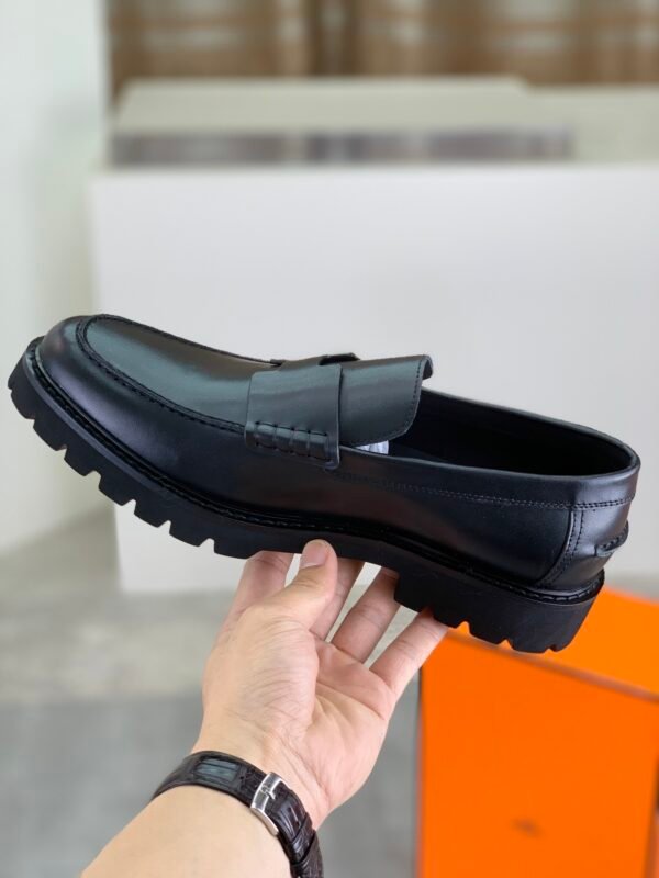 HM Foam sole cowhide, men's leather shoes