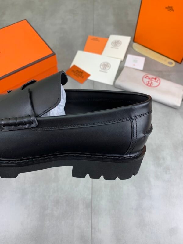 HM Foam sole cowhide, men's leather shoes