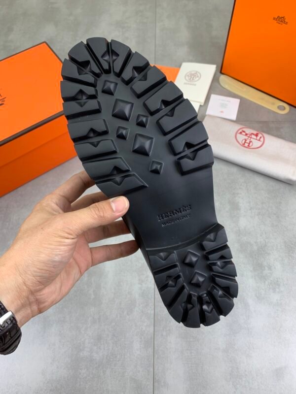 HM Foam sole cowhide, men's leather shoes