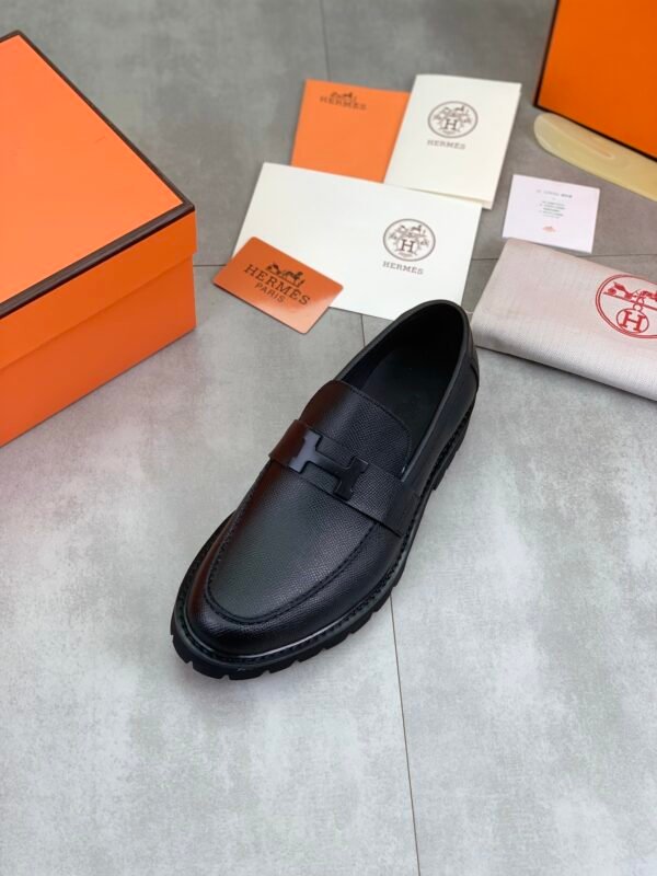 HM Foam sole cowhide, men's leather shoes