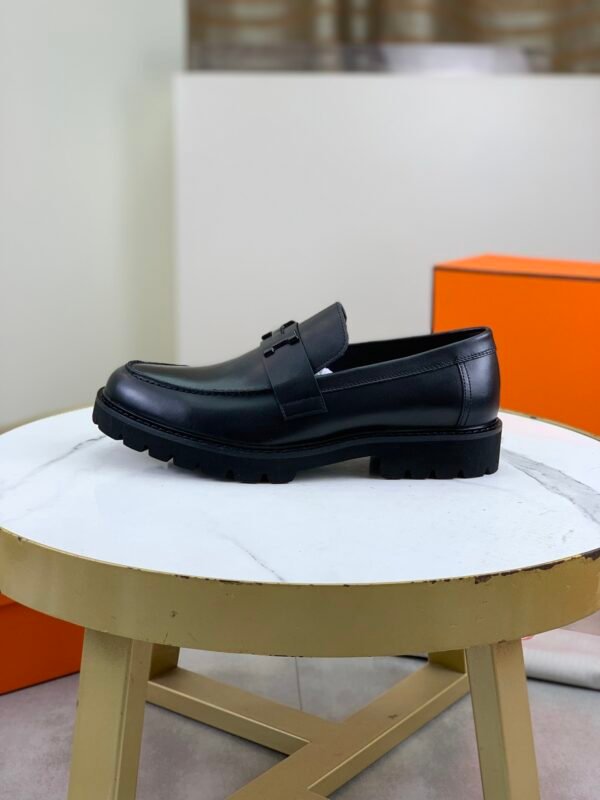 HM Foam sole cowhide, men's leather shoes