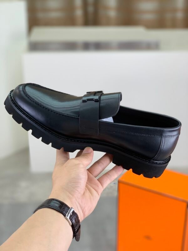 HM Foam sole cowhide, men's leather shoes