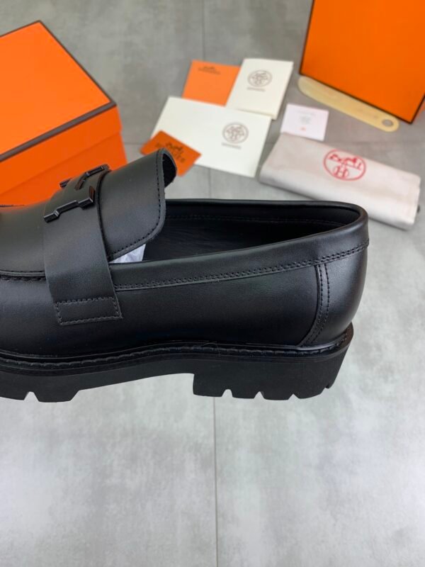 HM Foam sole cowhide, men's leather shoes