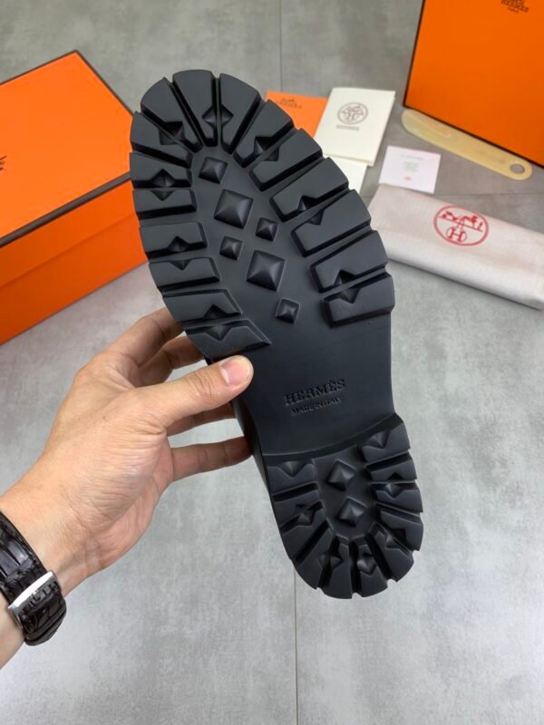 HM Foam sole cowhide, men's leather shoes