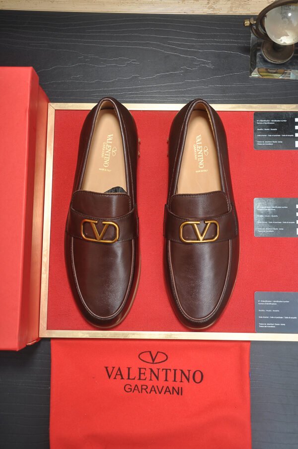 Valent Cowhide lining men's leather shoes