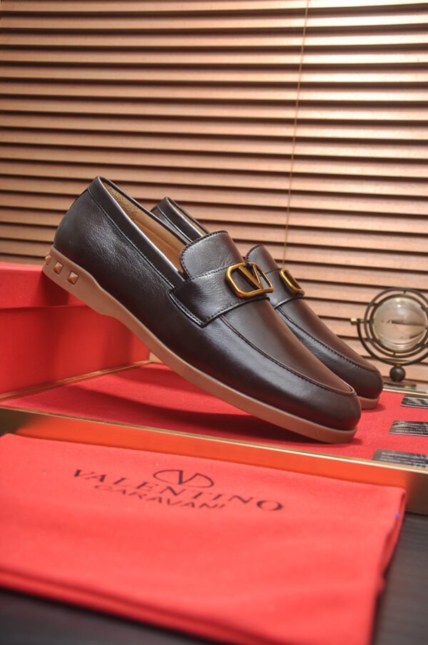 Valent Cowhide lining men's leather shoes