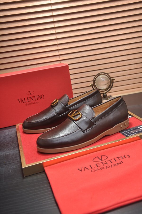 Valent Cowhide lining men's leather shoes