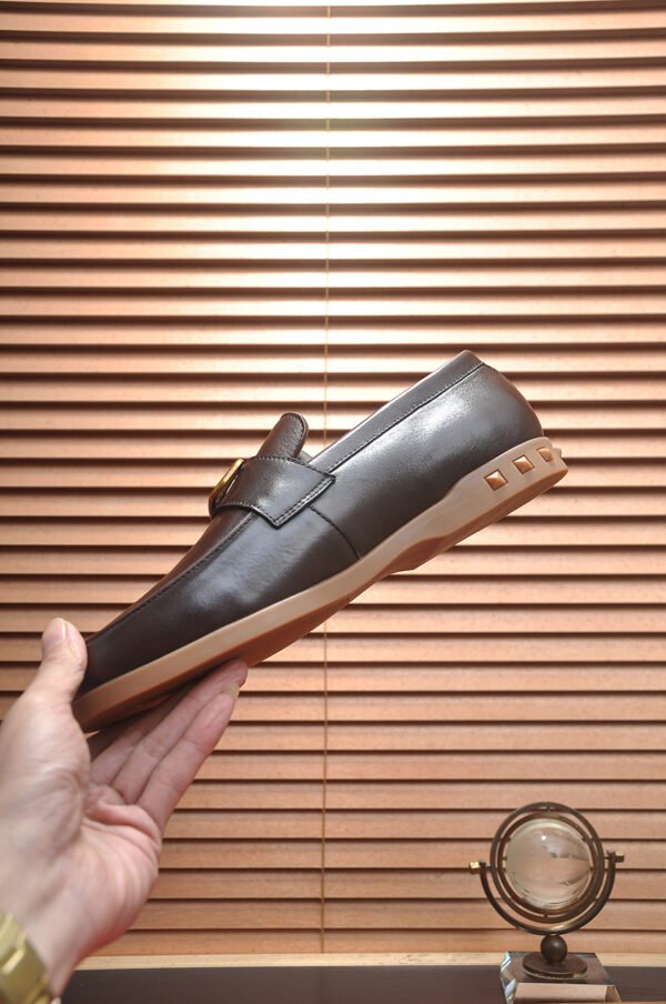 Valent Cowhide lining men's leather shoes