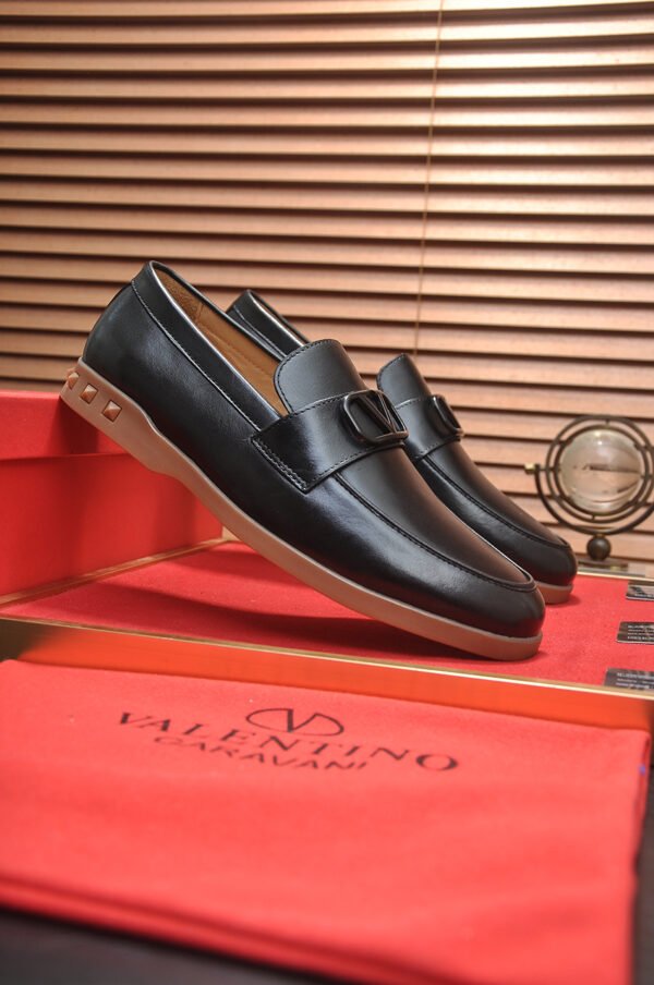 Valent Cowhide lining men's leather shoes