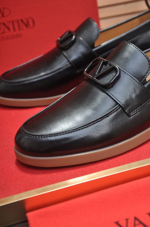 Valent Cowhide lining men's leather shoes