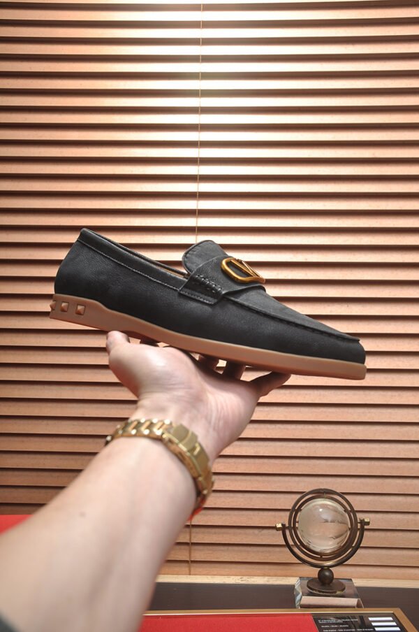 Valent Cowhide lining men's leather shoes