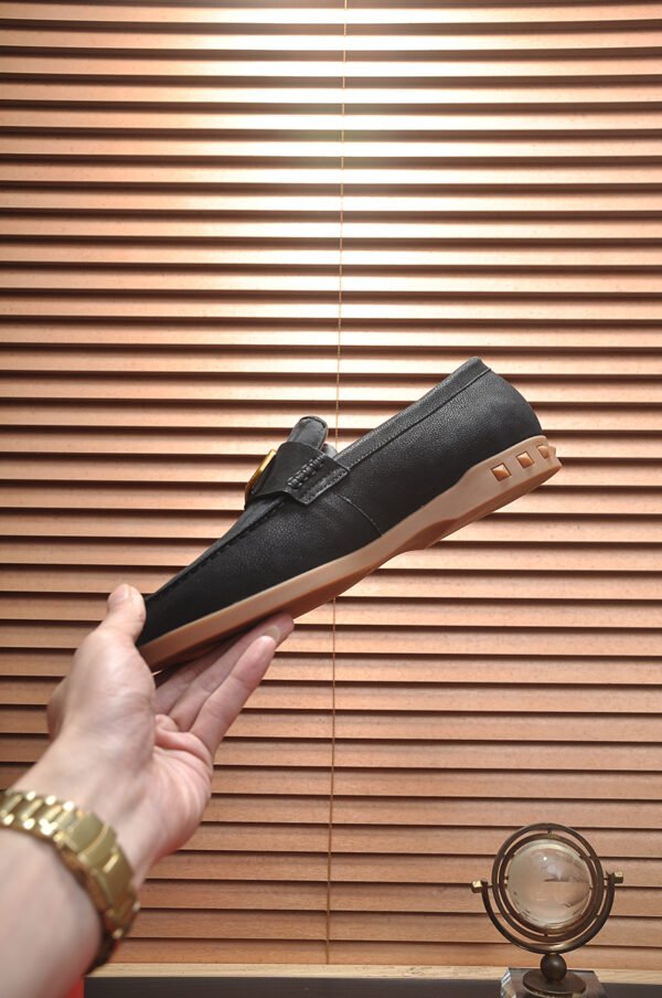 Valent Cowhide lining men's leather shoes