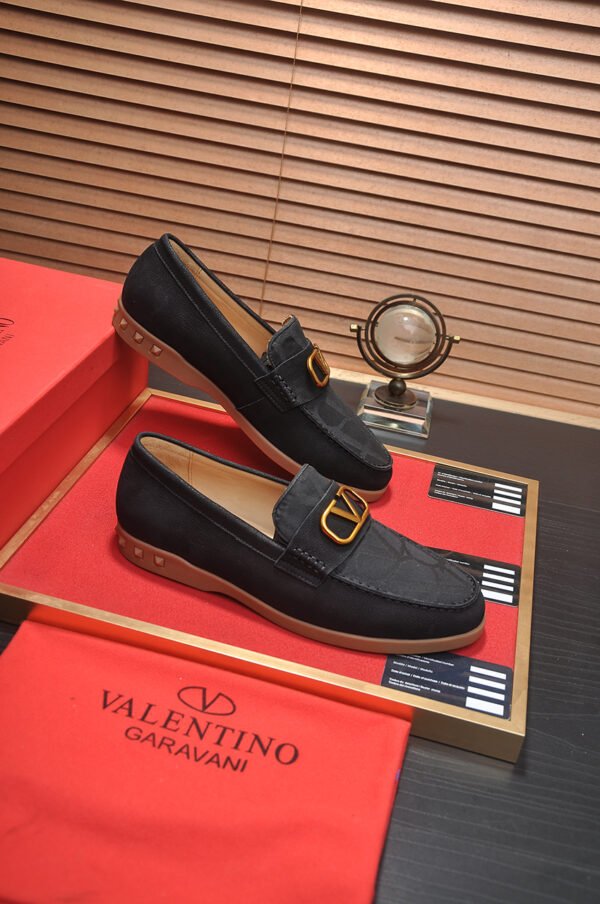 Valent Cowhide lining men's leather shoes