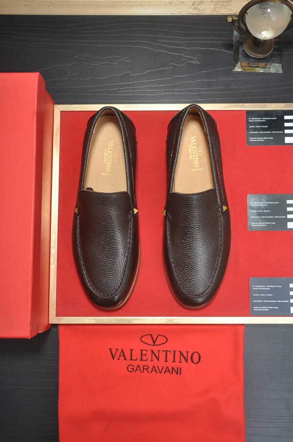 Valent Cowhide lining men's leather shoes