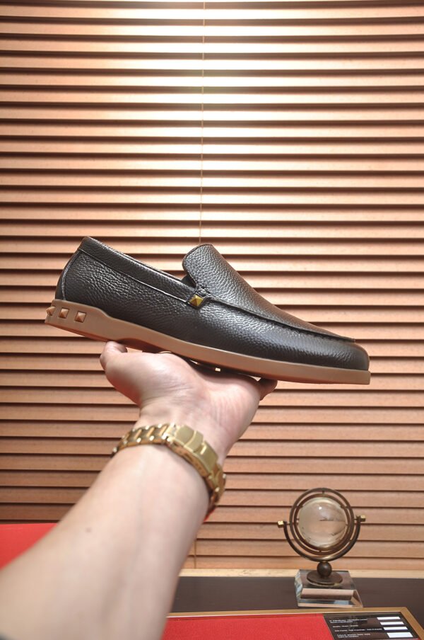 Valent Cowhide lining men's leather shoes