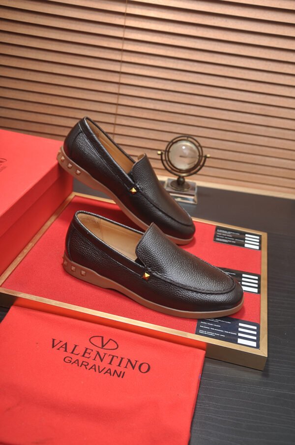 Valent Cowhide lining men's leather shoes