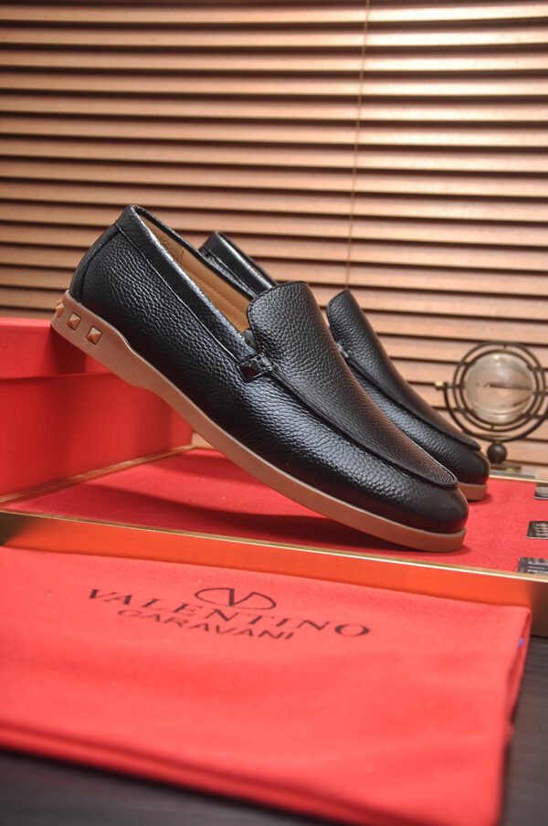 Valent Cowhide lining men's leather shoes