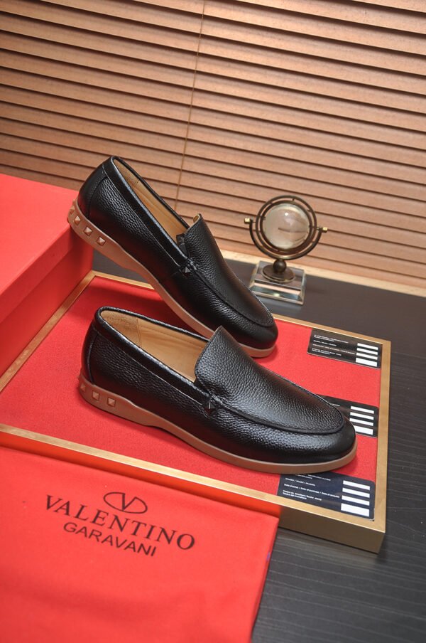 Valent Cowhide lining men's leather shoes