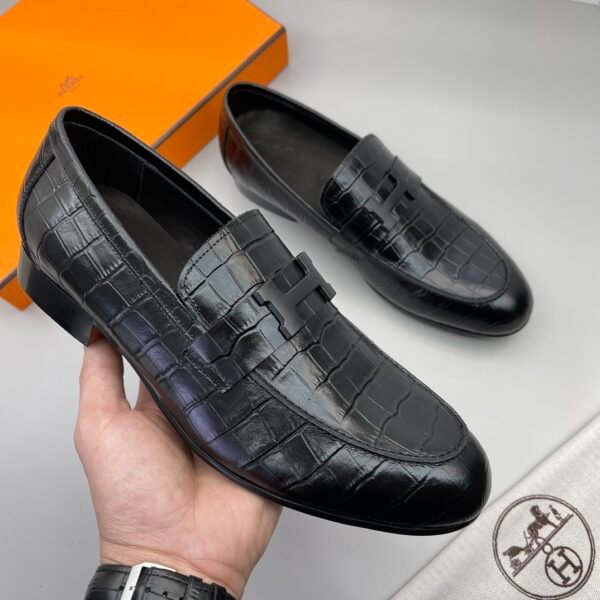 HM men's leather shoes Loafers