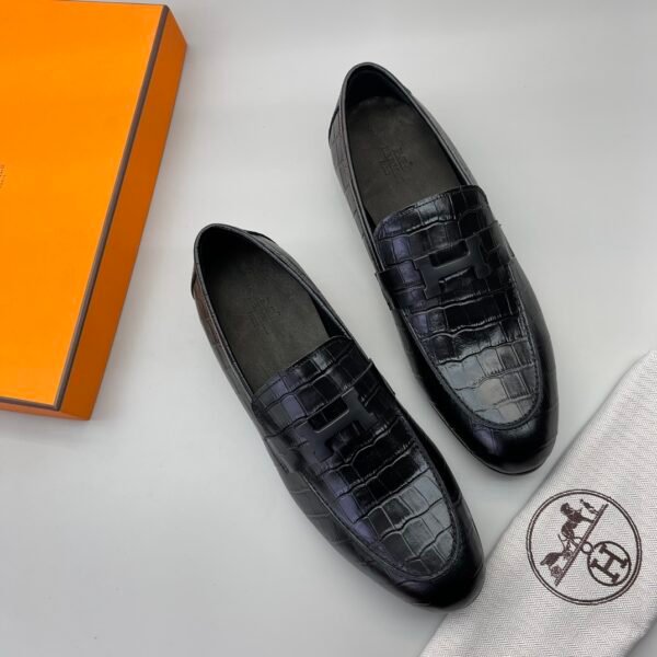 HM men's leather shoes Loafers