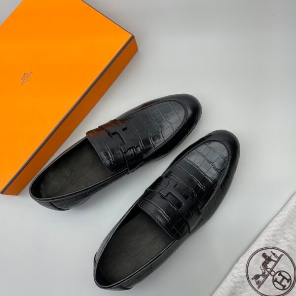 HM men's leather shoes Loafers