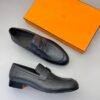 HM men's leather shoes Top quality beef loafers