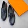 HM men's leather shoes Top quality beef loafers