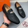 HM men's leather shoes Top quality beef loafers