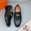 HM men's leather shoes Top quality beef loafers