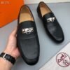 HM men's leather shoes Top quality beef loafers