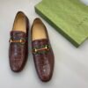 wsxc1741972276823_5 GG shoes men's leather shoes Original outsole cowhide loafers
