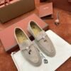 LP White Sole Shoes Summer Charms Walk Women's Moccasin Shoes