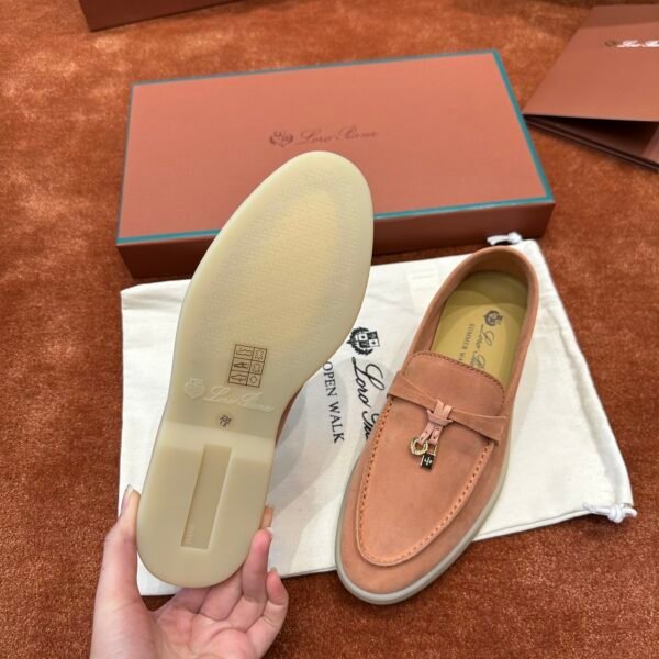 LP White Sole Shoes Summer Charms Walk Women's Moccasin Shoes