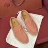LP White Sole Shoes Summer Charms Walk Women's Moccasin Shoes