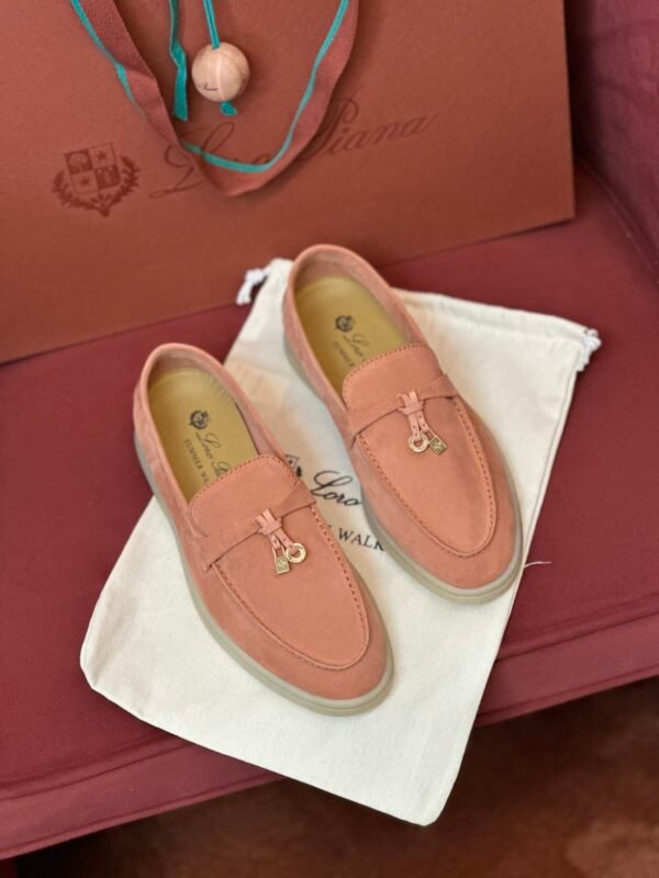 LP White Sole Shoes Summer Charms Walk Women's Moccasin Shoes