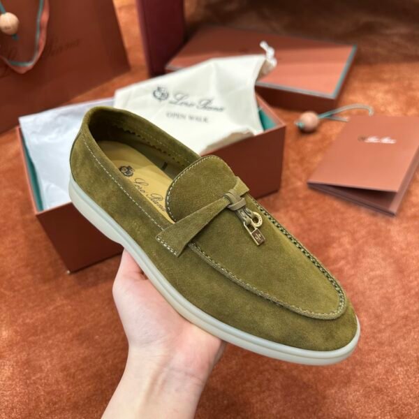 LP White Sole Shoes Summer Charms Walk Women's Moccasin Shoes