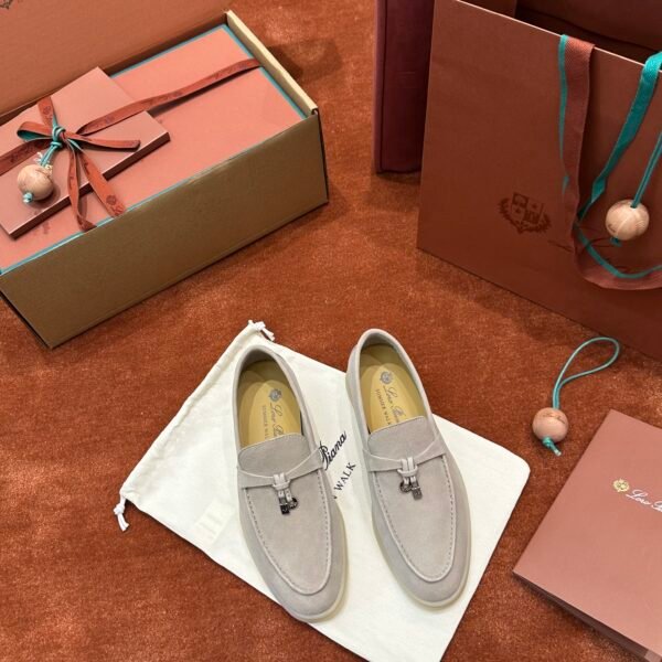 LP White Sole Shoes Summer Charms Walk Women's Moccasin Shoes