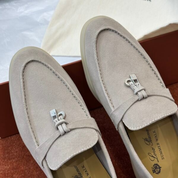 LP White Sole Shoes Summer Charms Walk Women's Moccasin Shoes