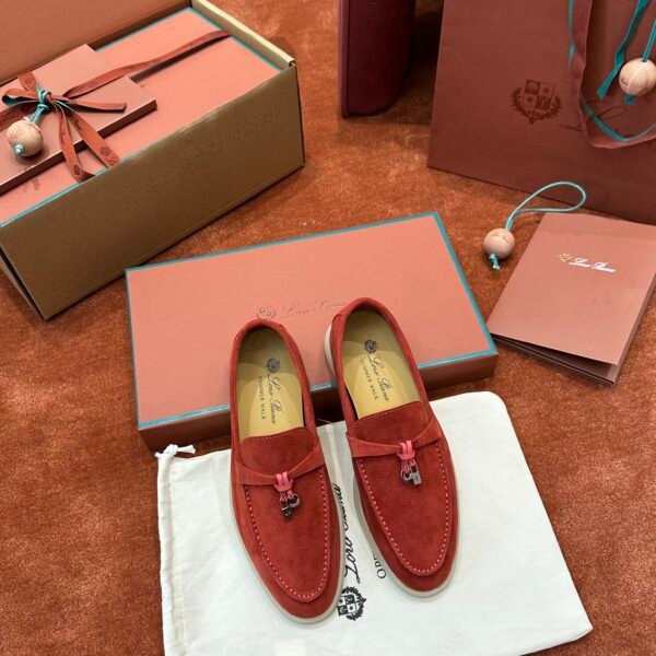 LP White Sole Shoes Summer Charms Walk Women's Moccasin Shoes