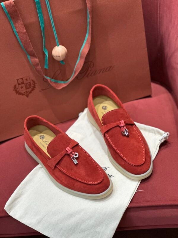 LP White Sole Shoes Summer Charms Walk Women's Moccasin Shoes