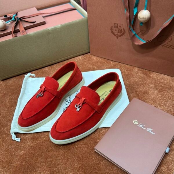 LP White Sole Shoes Summer Charms Walk Women's Moccasin Shoes