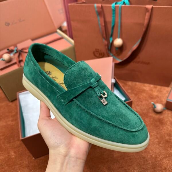 LP White Sole Shoes Summer Charms Walk Women's Moccasin Shoes