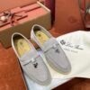 LP White Sole Shoes Summer Charms Walk Women's Moccasin Shoes
