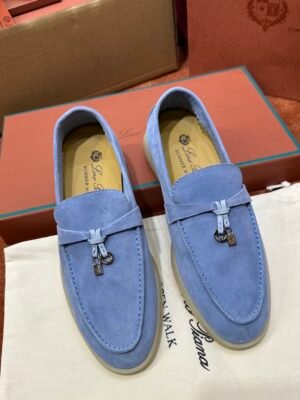 LP White Sole Shoes Summer Charms Walk Women's Moccasin Shoes